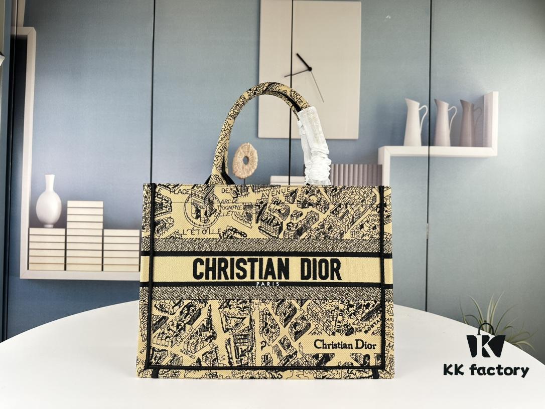 Embroidered Medium [Di0r Book Tote]