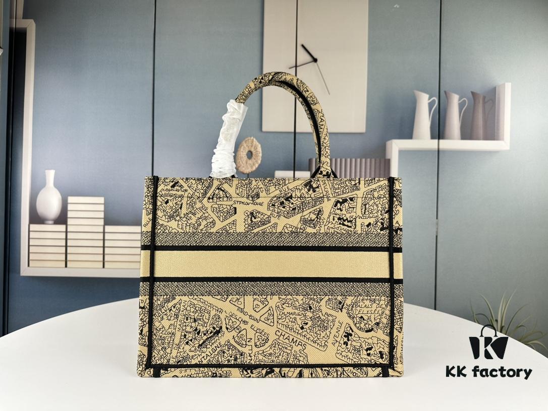 Embroidered Medium [Di0r Book Tote]