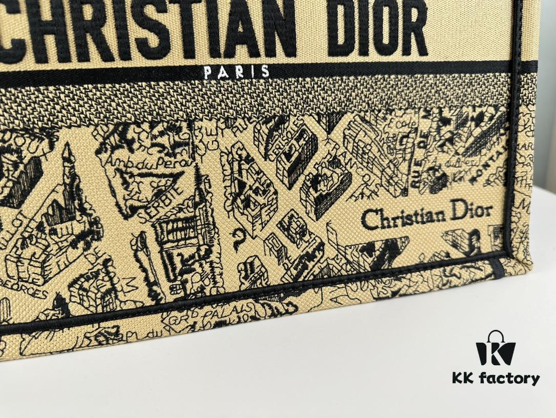 Embroidered Medium [Di0r Book Tote]