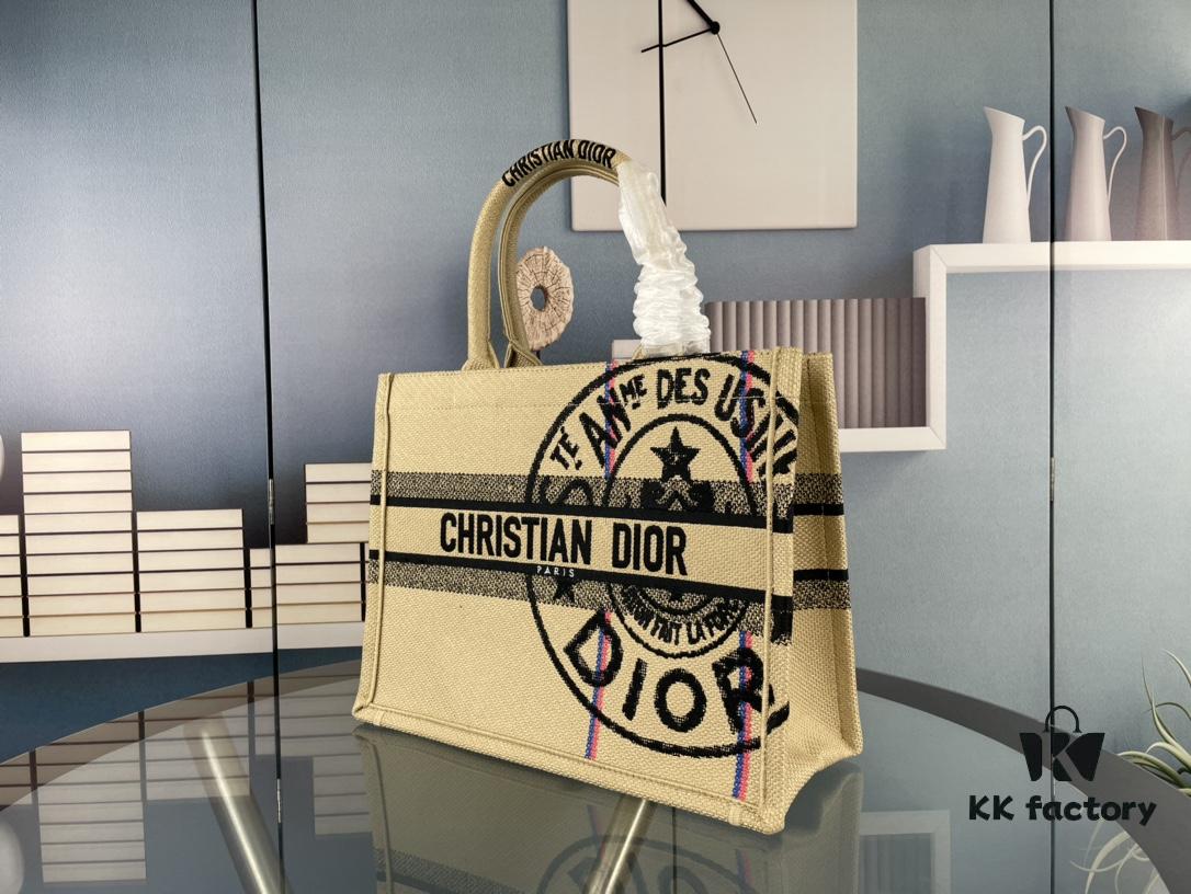 Original Order Embroidered Medium Di0r Book Tote