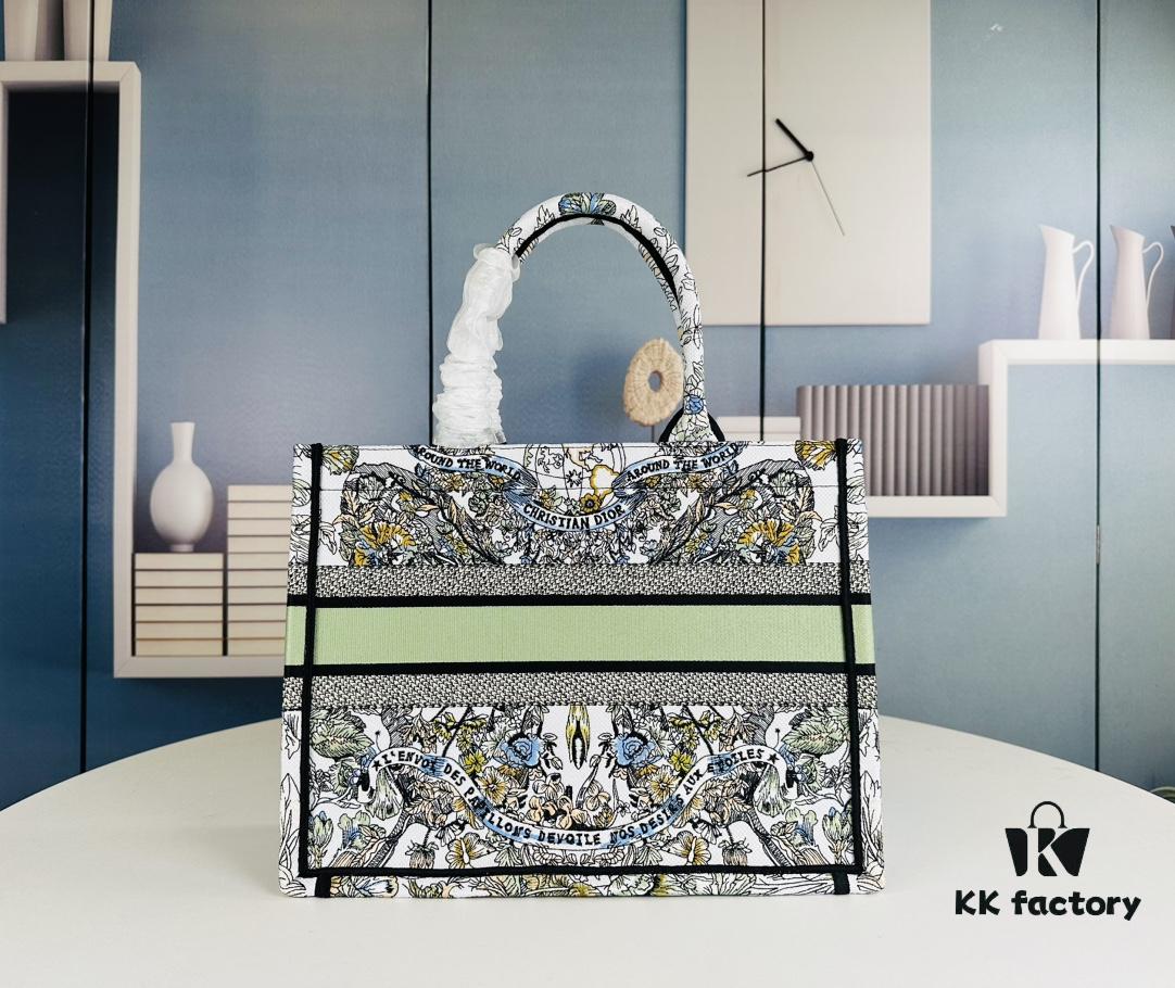 Original Order Embroidered Medium [Dior Book Tote]