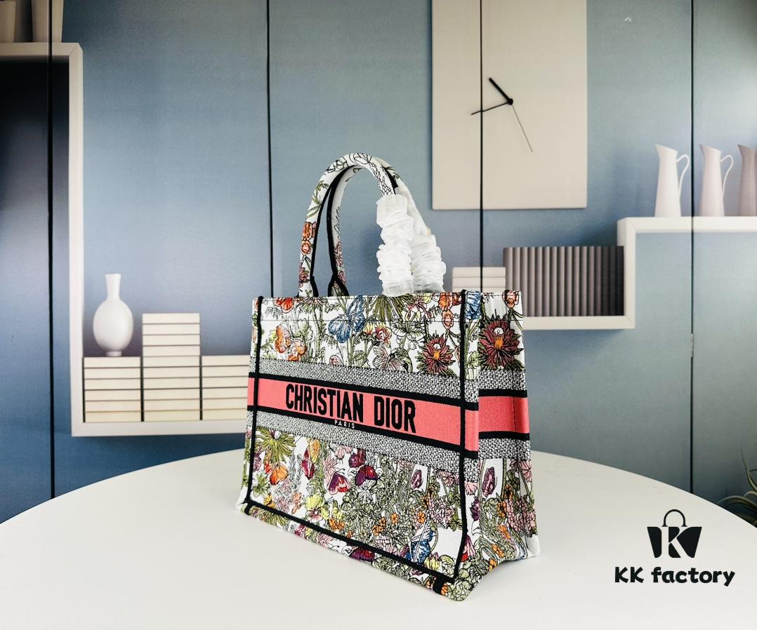 Original Order Embroidered Medium [Dior Book Tote]