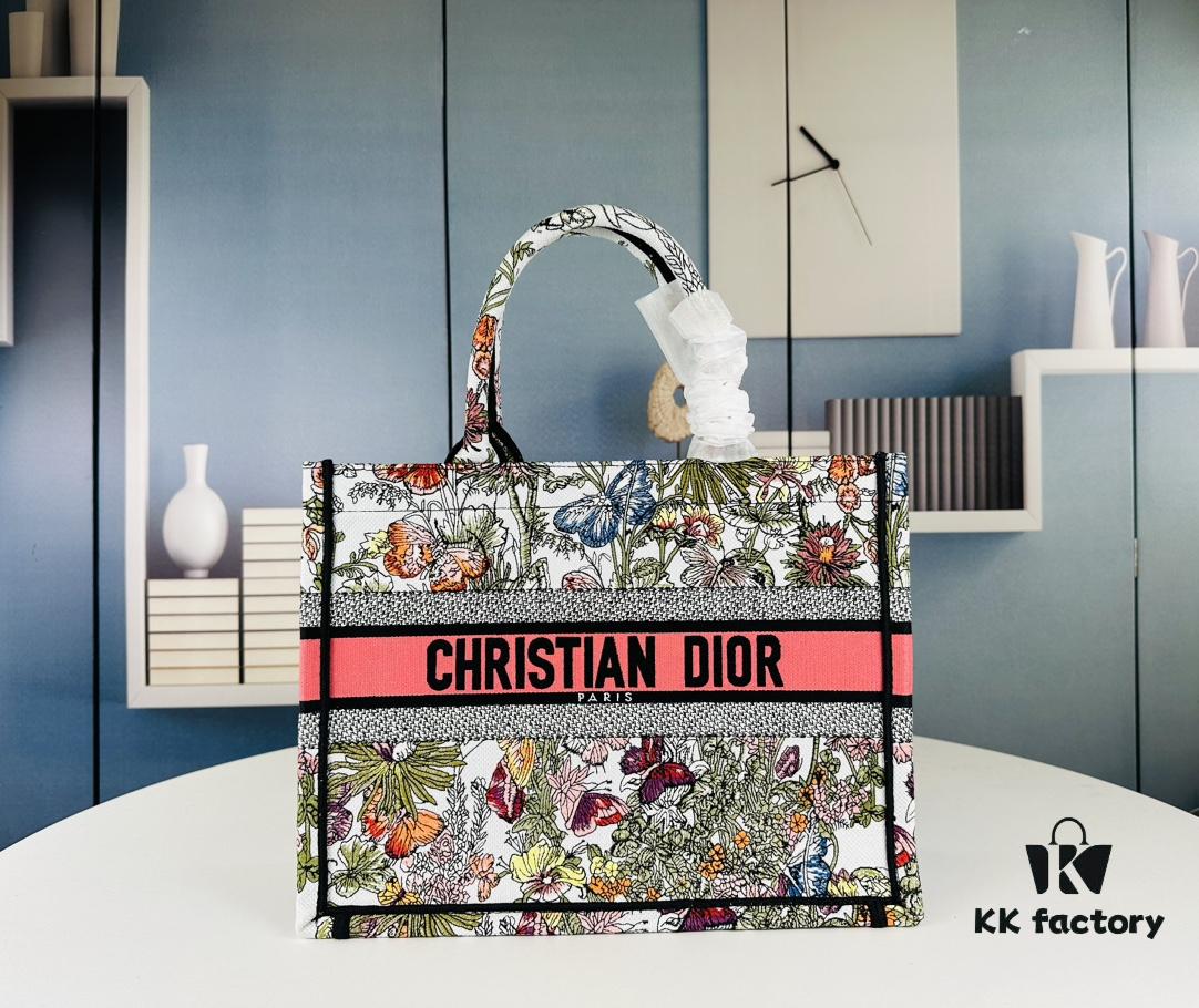 Original Order Embroidered Medium [Dior Book Tote]