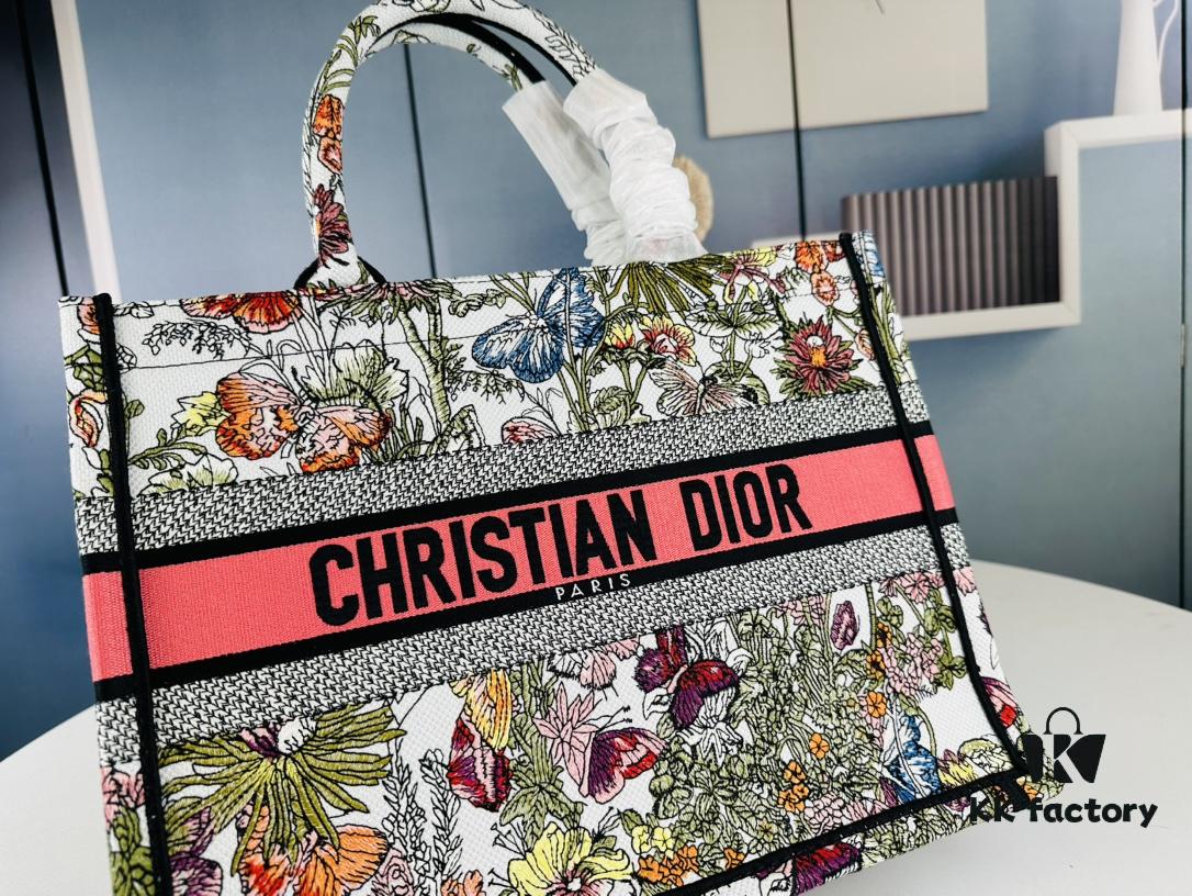 Original Order Embroidered Medium [Dior Book Tote]