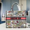 Embroidered Large Size [Dior Book Tote]