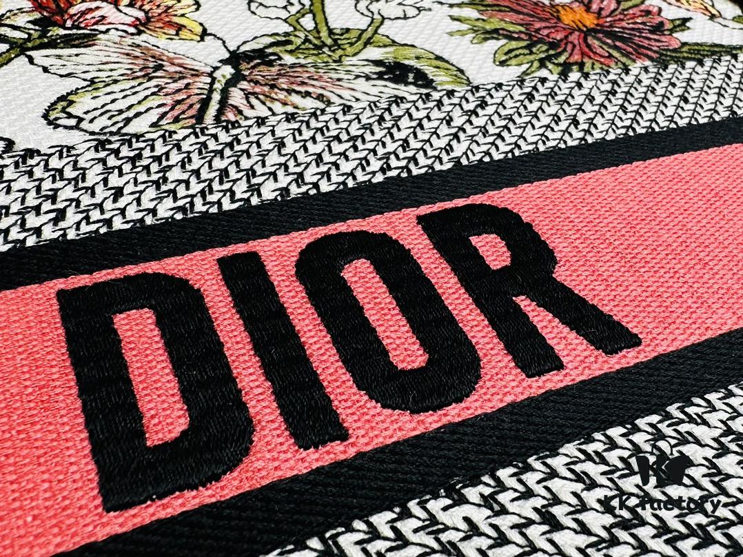 Embroidered Large Size [Dior Book Tote]