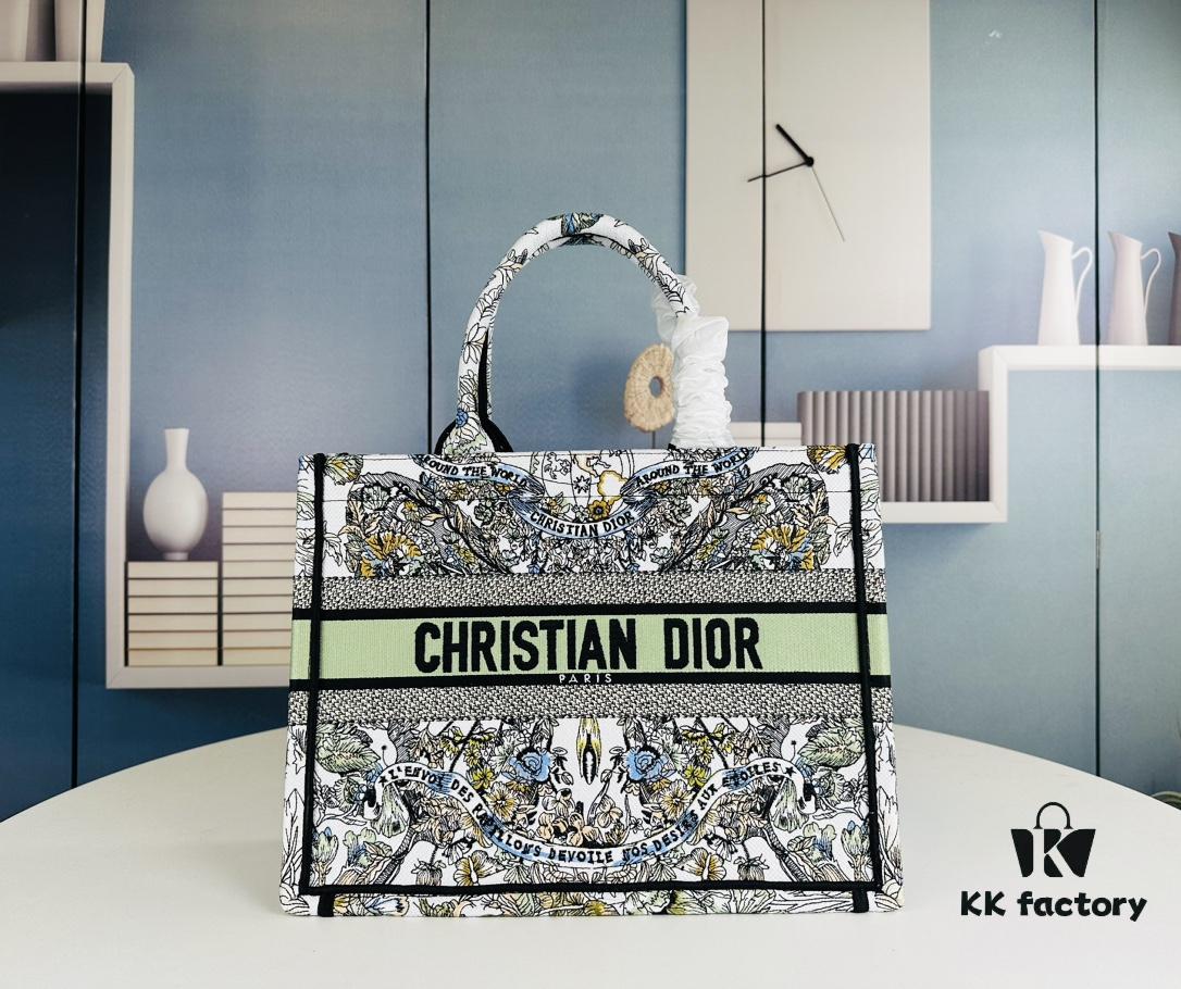 Original Order Embroidered Medium [Dior Book Tote]