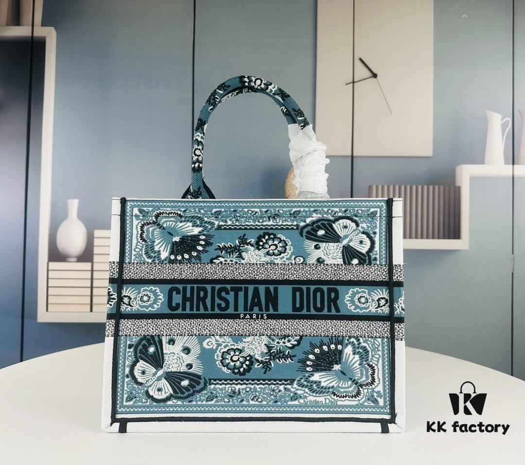 Original Order Embroidered Medium Di0r Book Tote