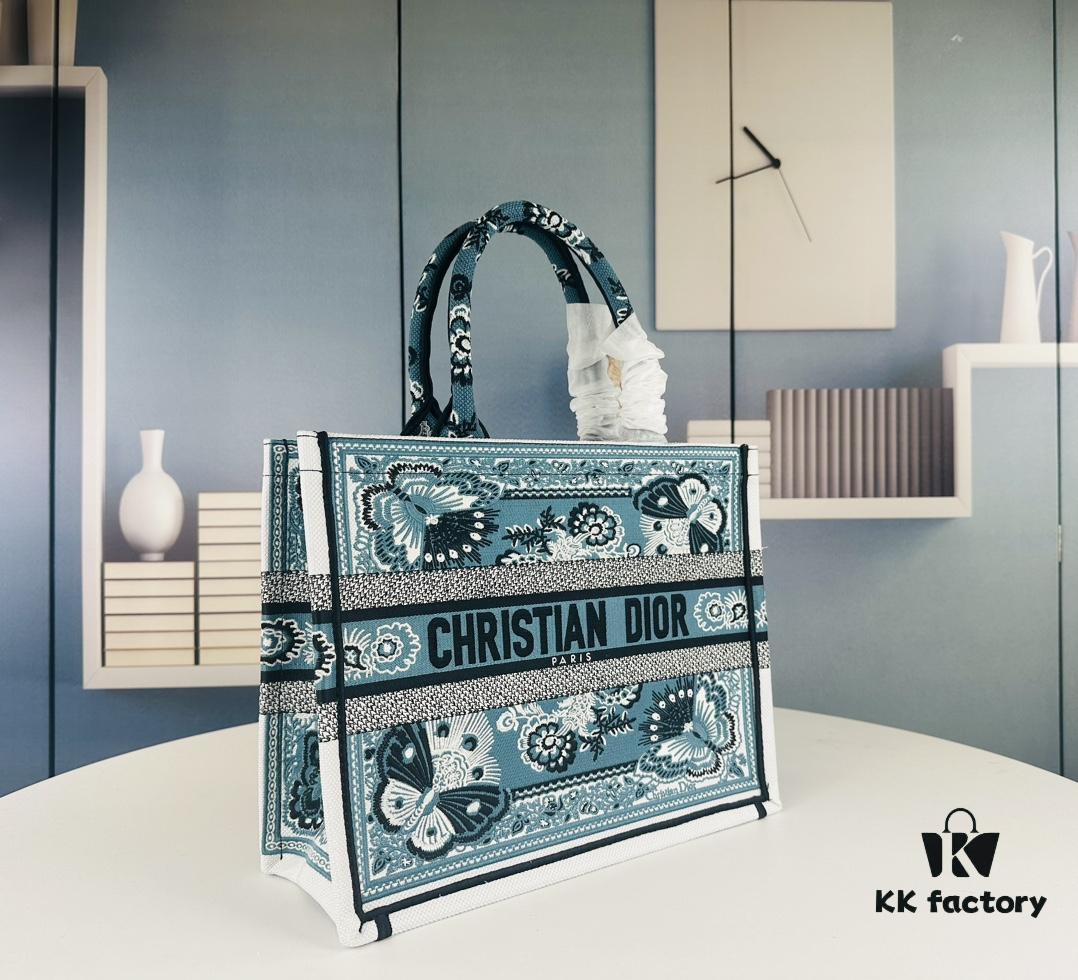 Original Order Embroidered Medium Di0r Book Tote