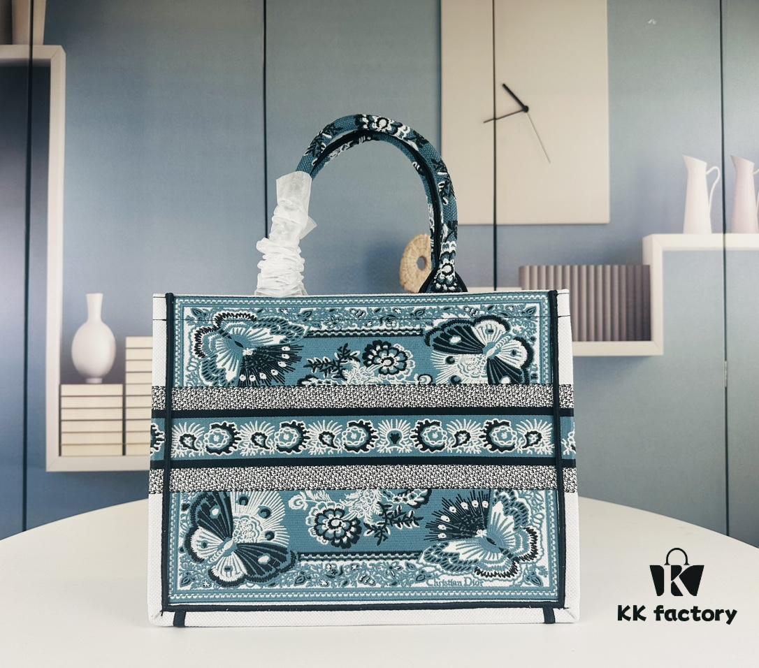 Original Order Embroidered Medium Di0r Book Tote