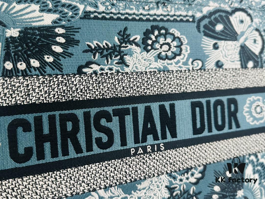 Original Order Embroidered Medium Di0r Book Tote