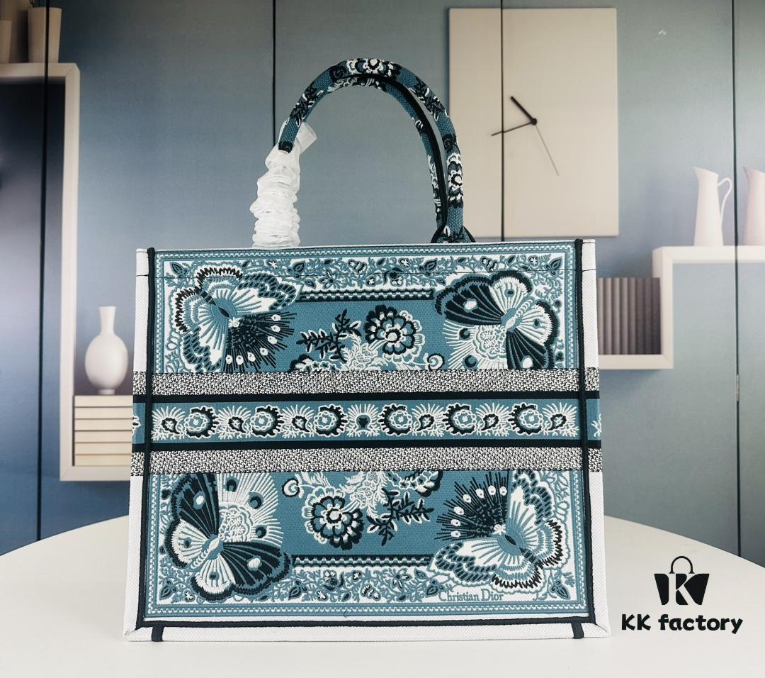 Embroidered Large Size [Di0r Book Tote]