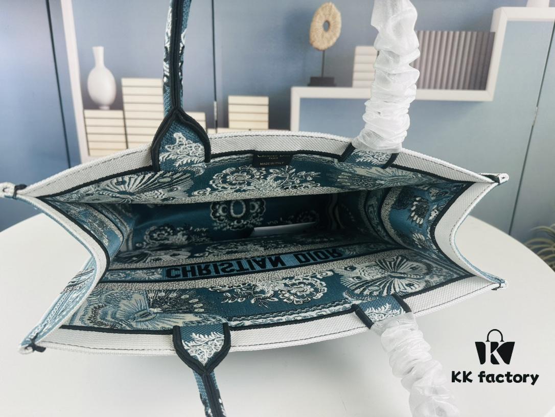 Embroidered Large Size [Di0r Book Tote]