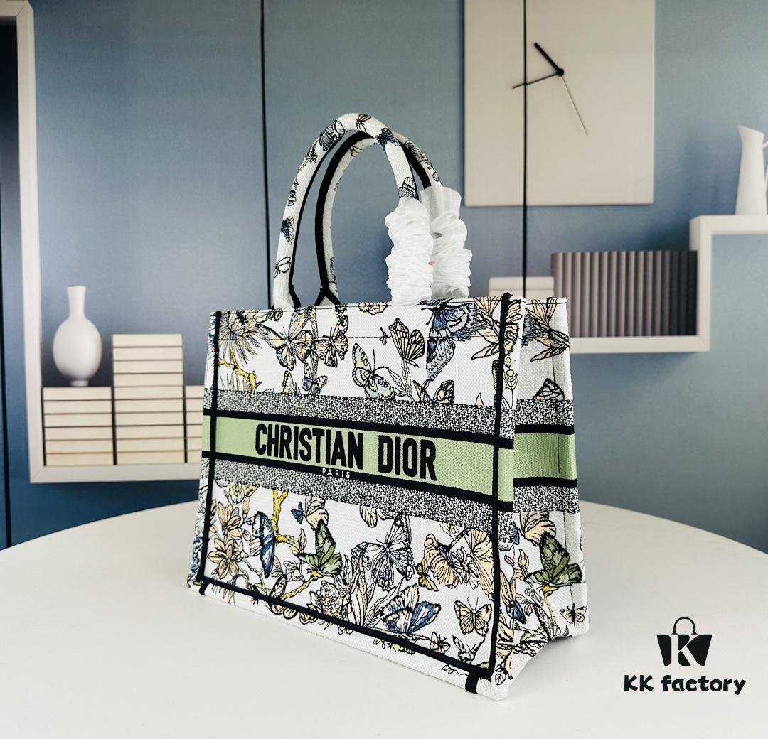 Original Order Embroidered Medium Di0r Book Tote
