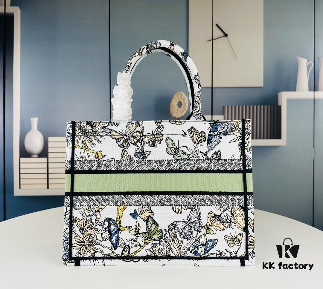 Original Order Embroidered Medium Di0r Book Tote