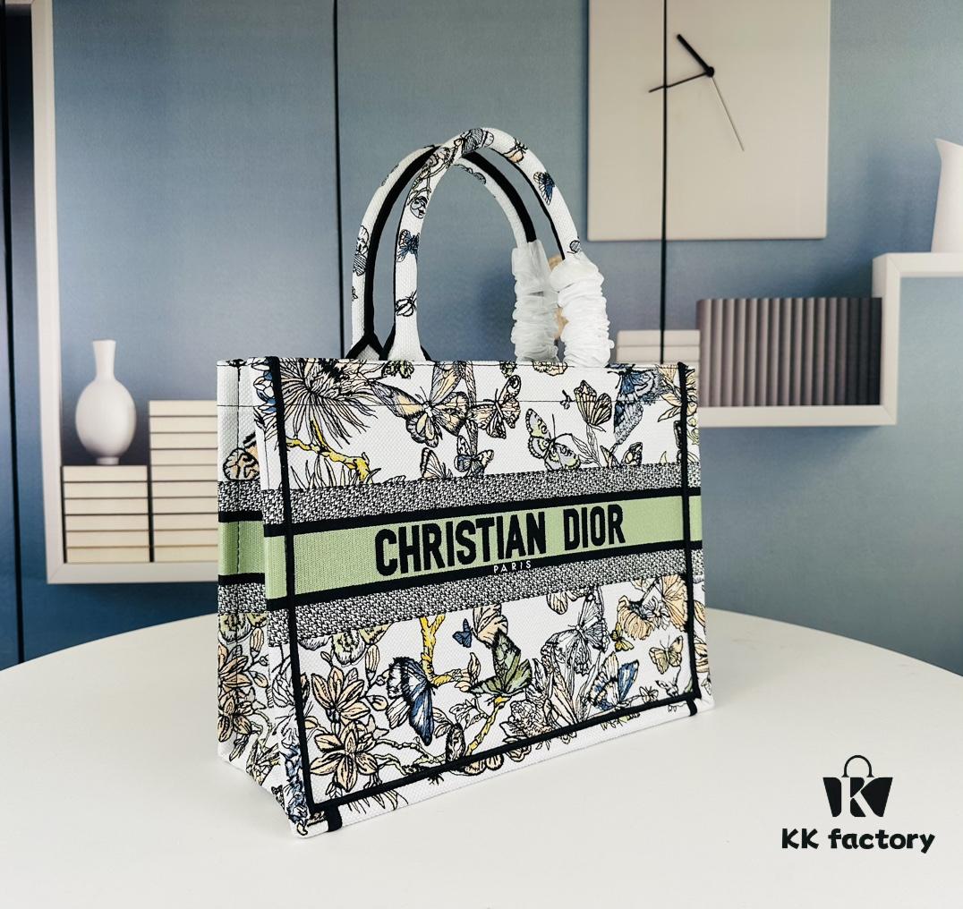 Original Order Embroidered Medium Di0r Book Tote