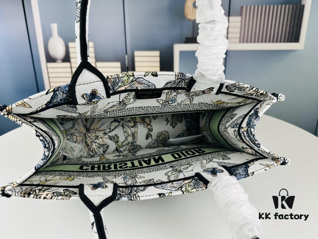 Original Order Embroidered Medium Di0r Book Tote