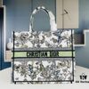 Embroidered Large Size [Dior Book Tote]
