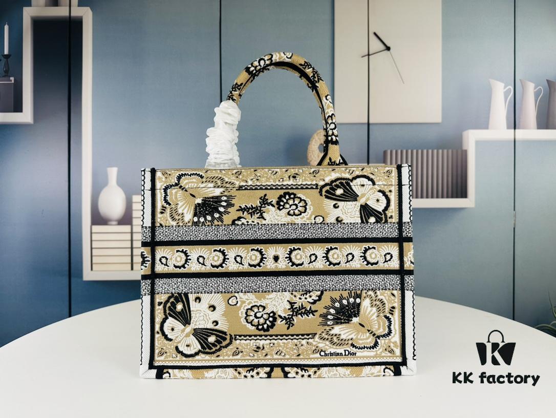 Original Order Embroidered Medium Di0r Book Tote