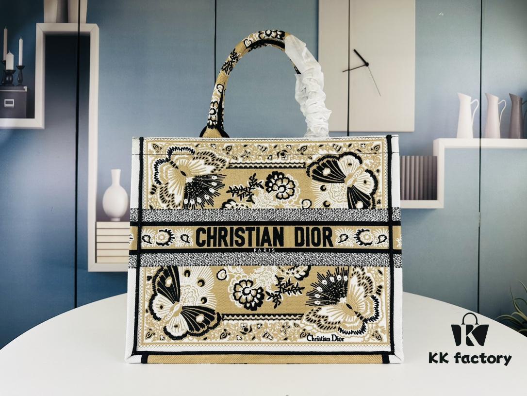 Embroidered Large [Di0r Book Tote]