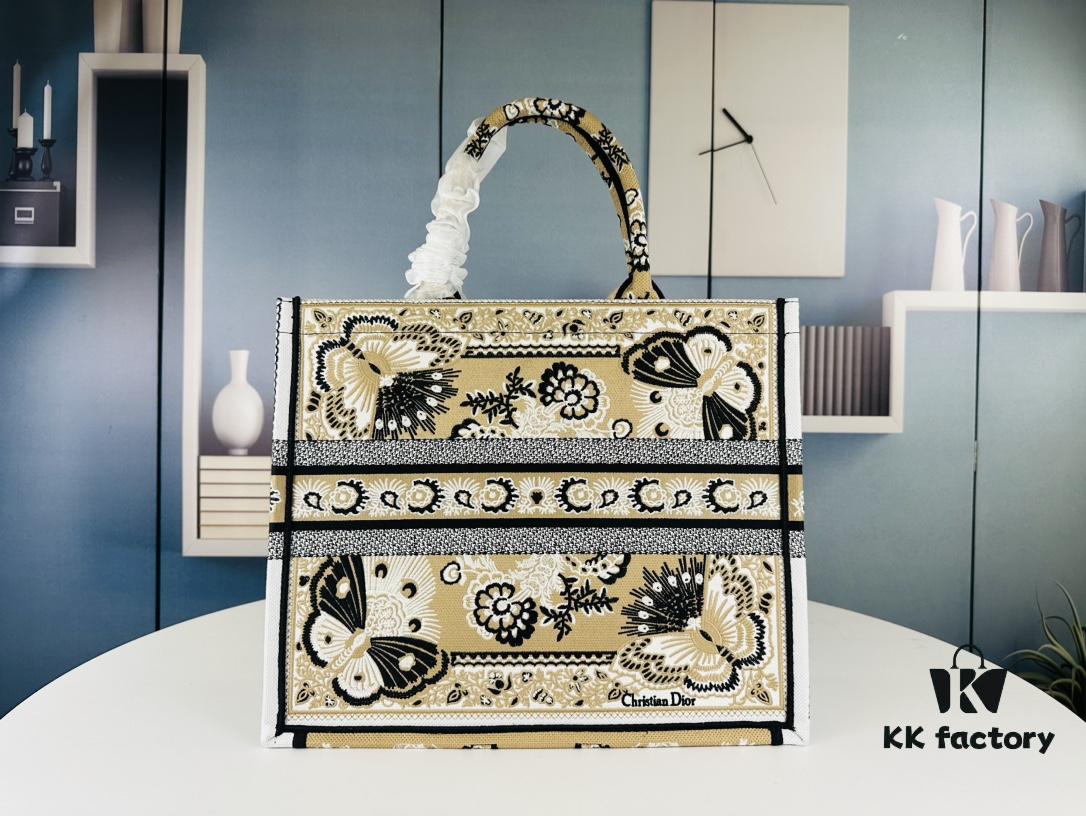 Embroidered Large [Di0r Book Tote]