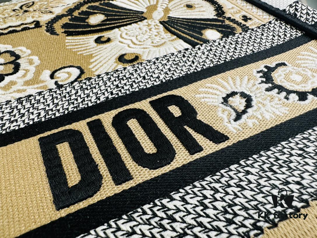 Embroidered Large [Di0r Book Tote]