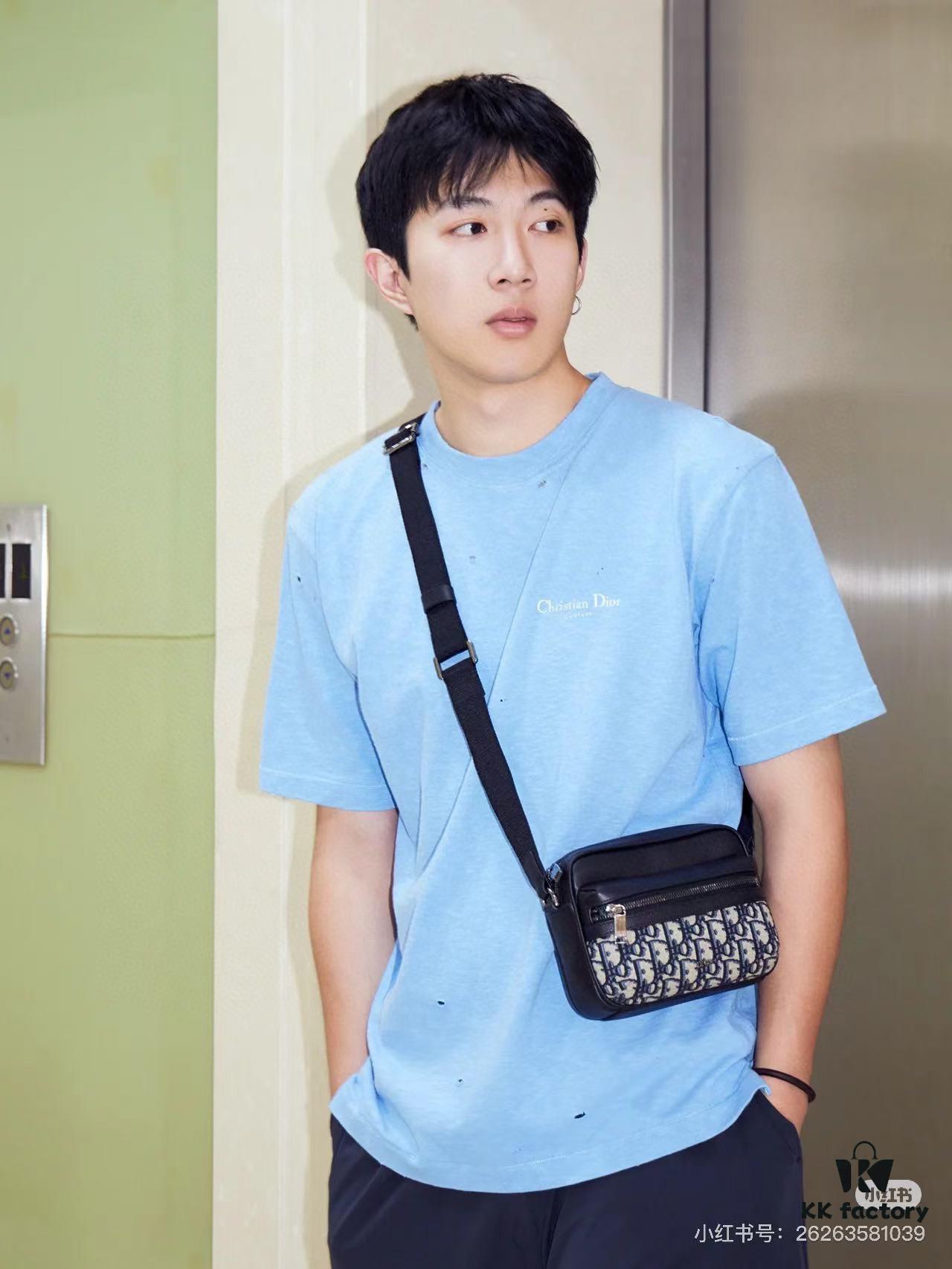 Small Dior Men's New Backpack Shoulder Bag with Box