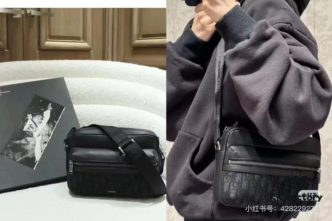 Small Dior Men's New Backpack Shoulder Bag with Box