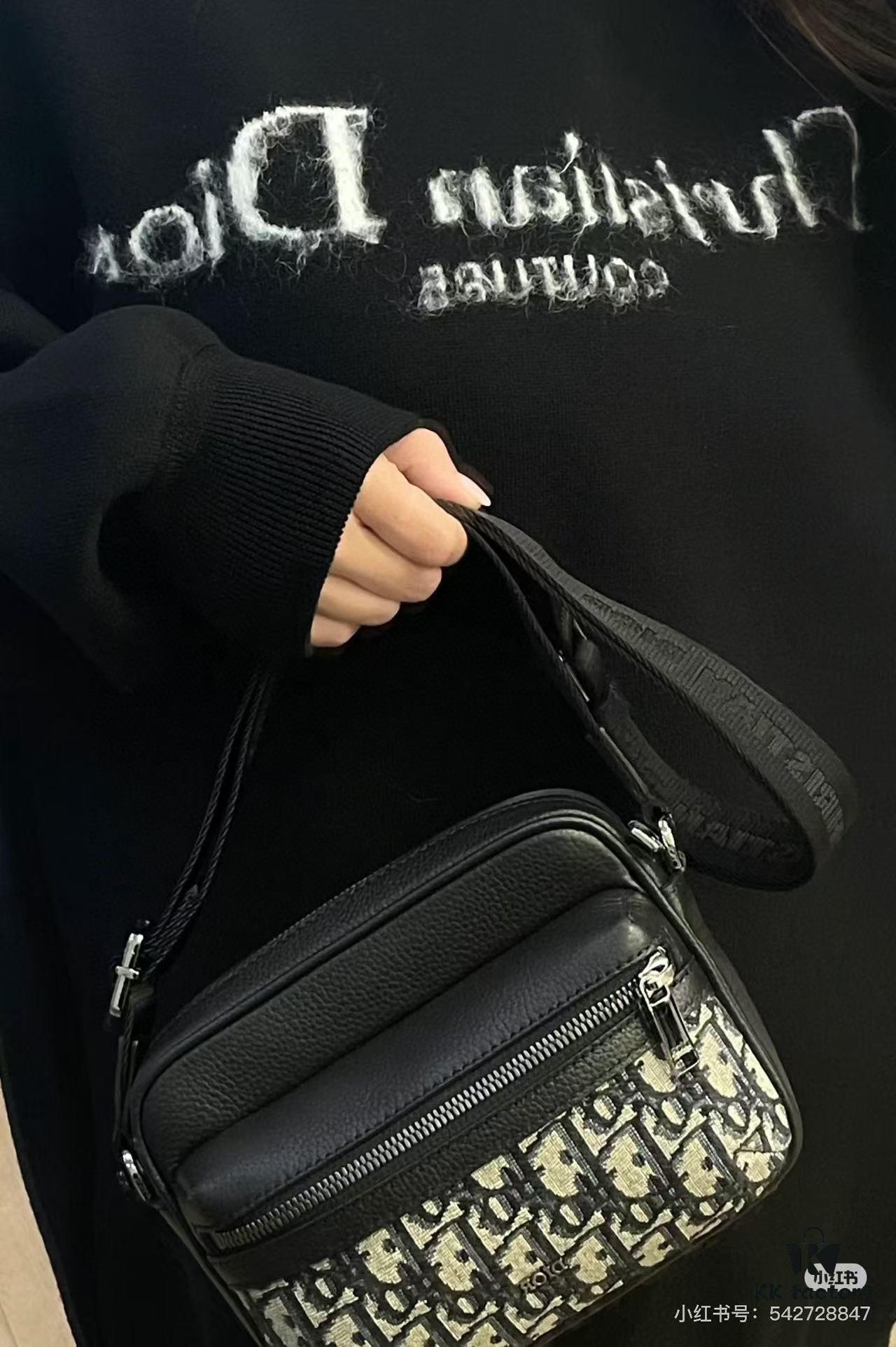 Small Dior Men's New Backpack Shoulder Bag with Box