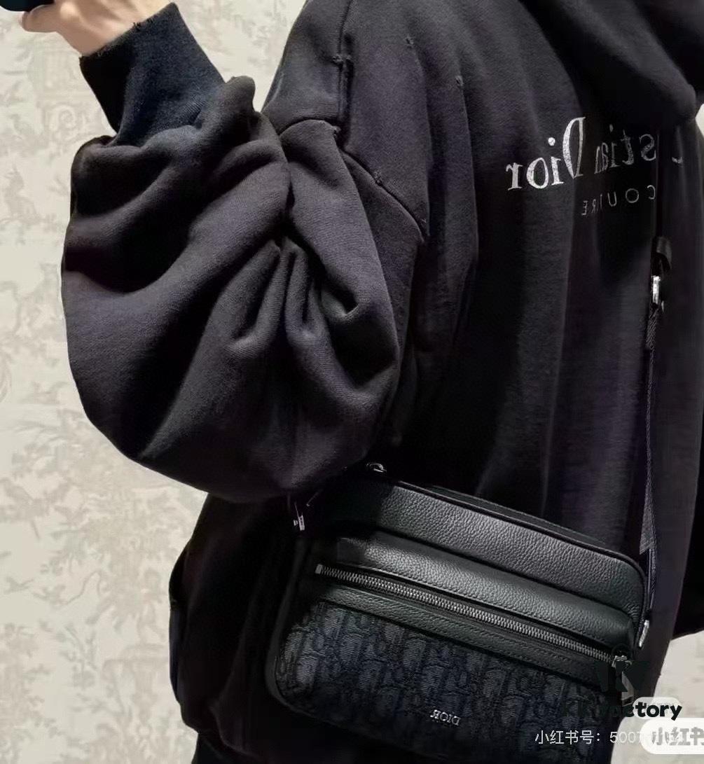 Large Dior Men's New Backpack Shoulder Bag with Box