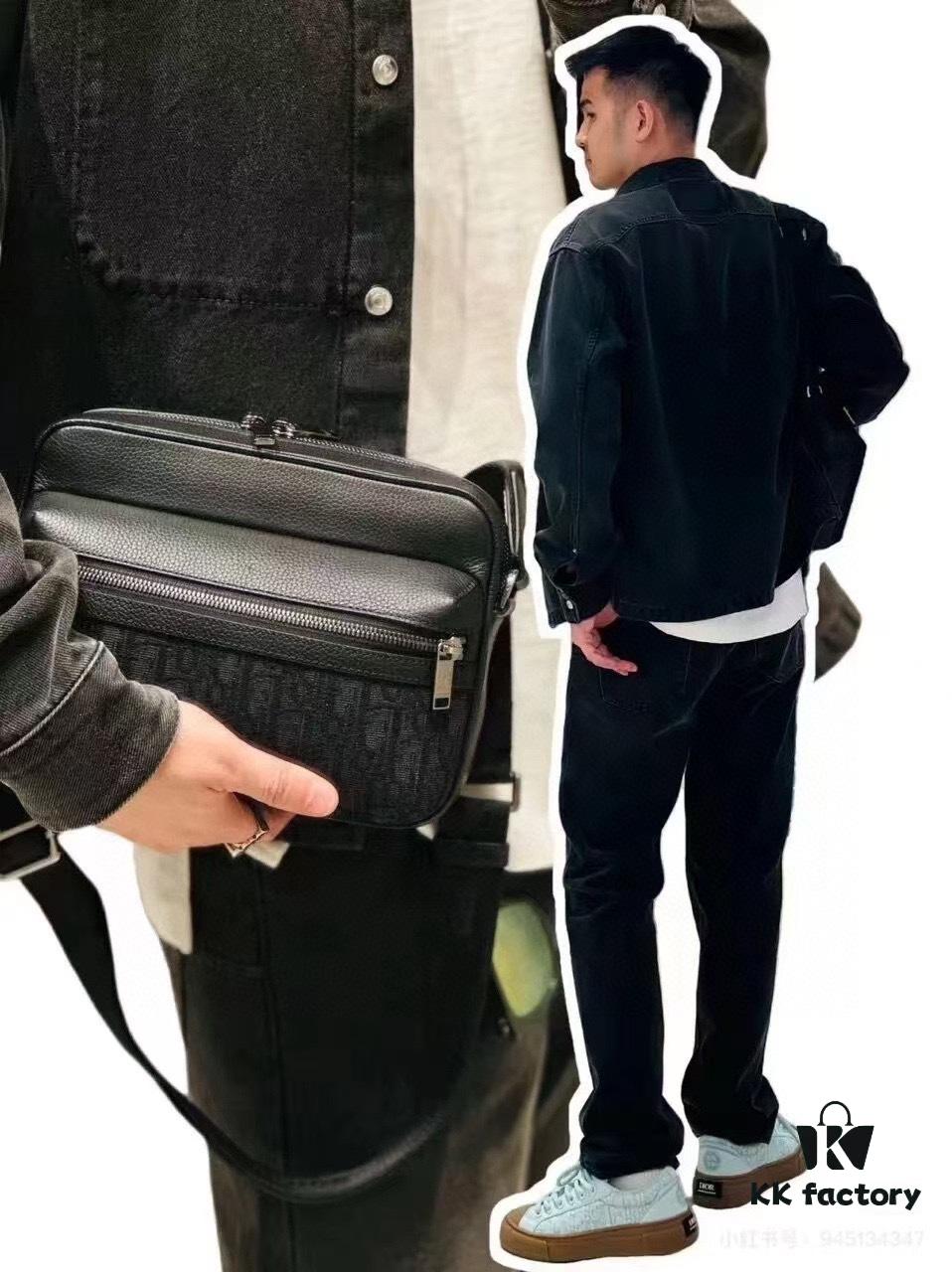 Large Dior Men's New Backpack Shoulder Bag with Box