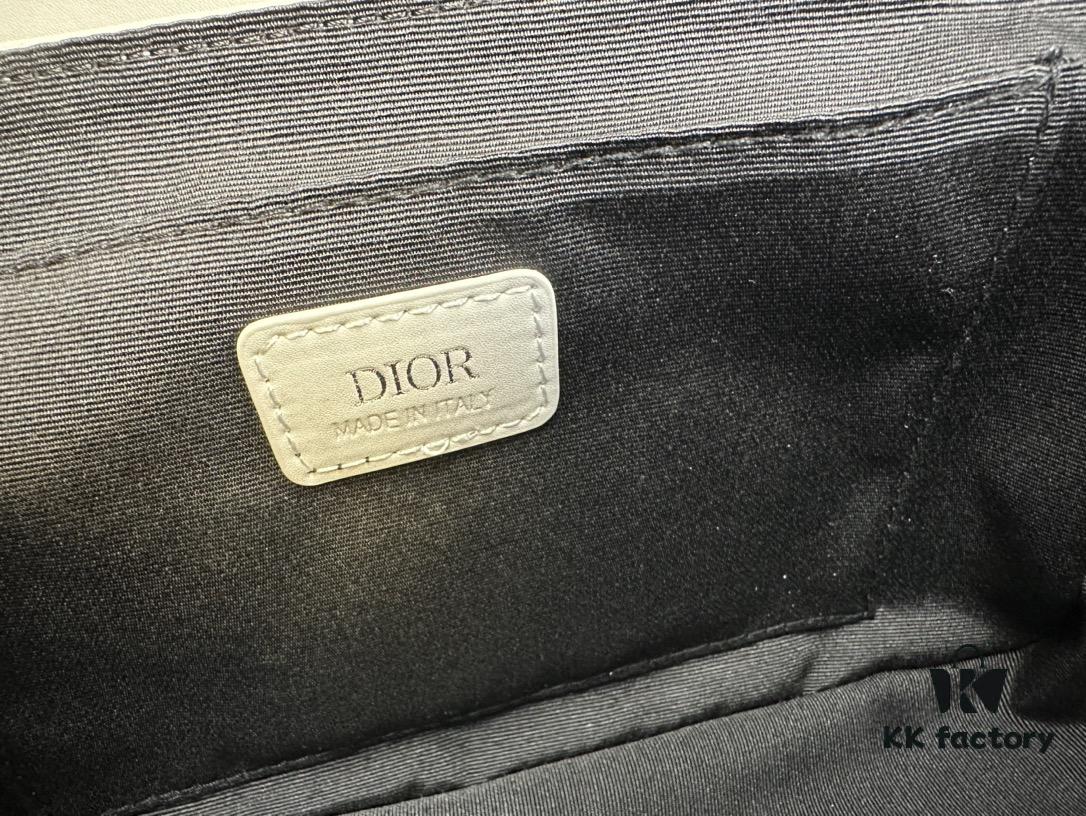 Dior Gray Black Hit the Road Bag with Shoulder Strap