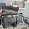 Top-Grade Original Dior Grey Black Hit the Road Shoulder Bag