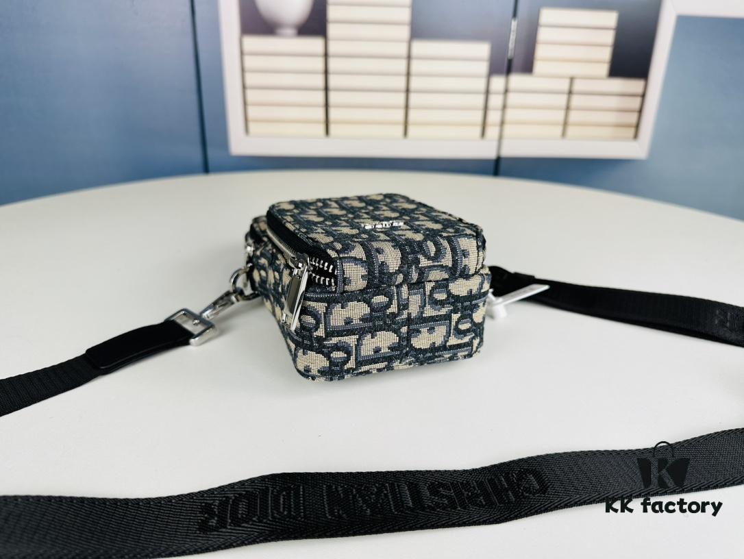 DIOR Camera Bag with Box, Size 10x18x4.5, Model No. 9025. 🔥 Classic Monogram Eternal Fashion 😎