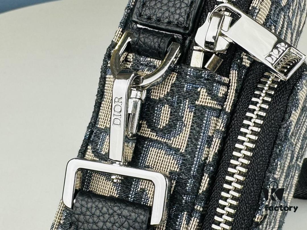 DIOR Camera Bag with Box, Size 10x18x4.5, Model No. 9025. 🔥 Classic Monogram Eternal Fashion 😎