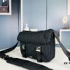 Dior Explorer Bag in Black Jacquard with Oblique Pattern, Model No. 9012