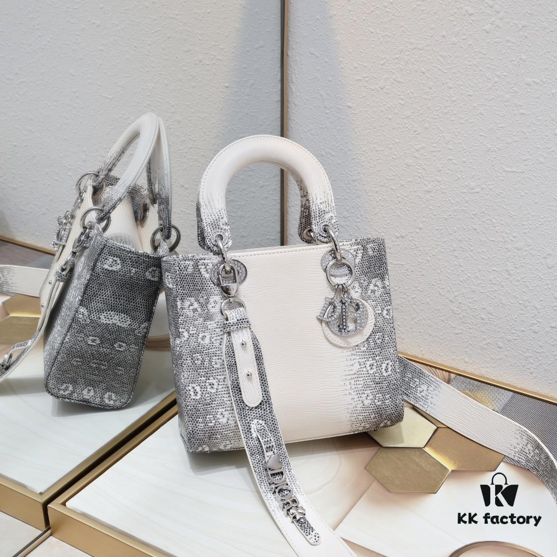 Top Original 🔥 Lady ABCDior Four-Compartment Diamond 💎 Princess Bag