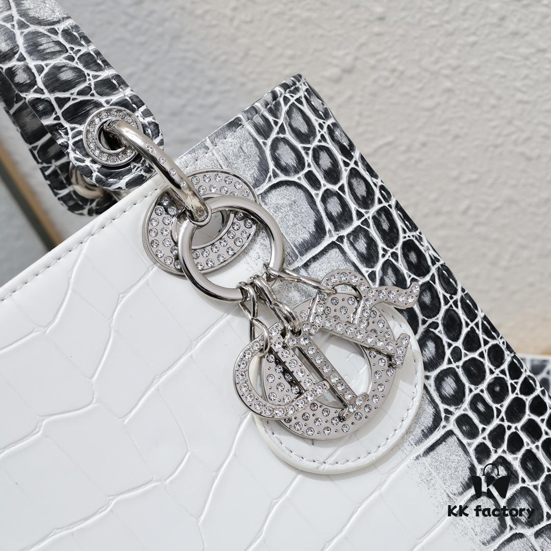 Top Original 🔥 Lady ABCDior Four-Compartment Diamond 💎 Princess Bag