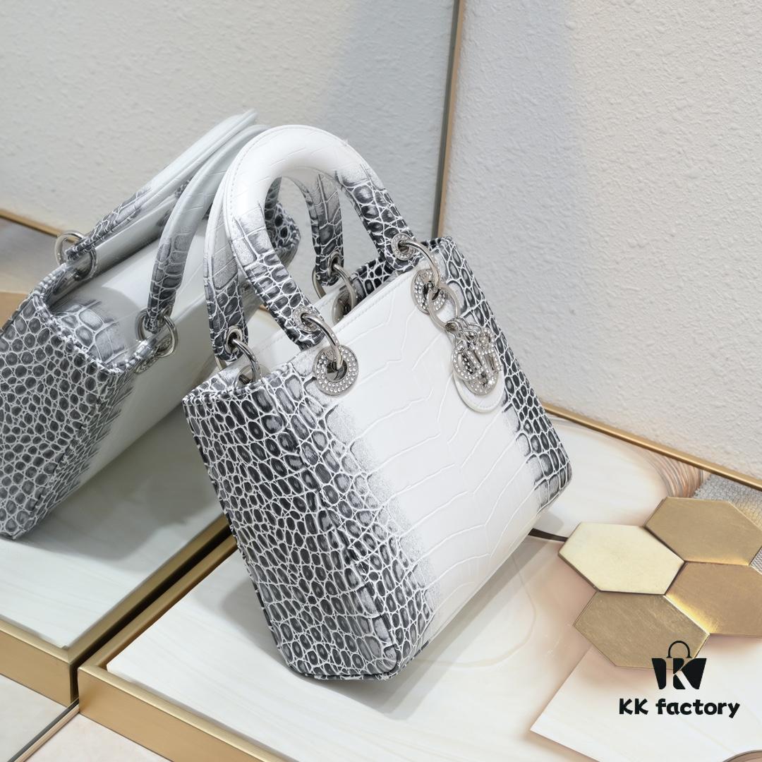 Top Original 🔥 Lady ABCDior Four-Compartment Diamond 💎 Princess Bag