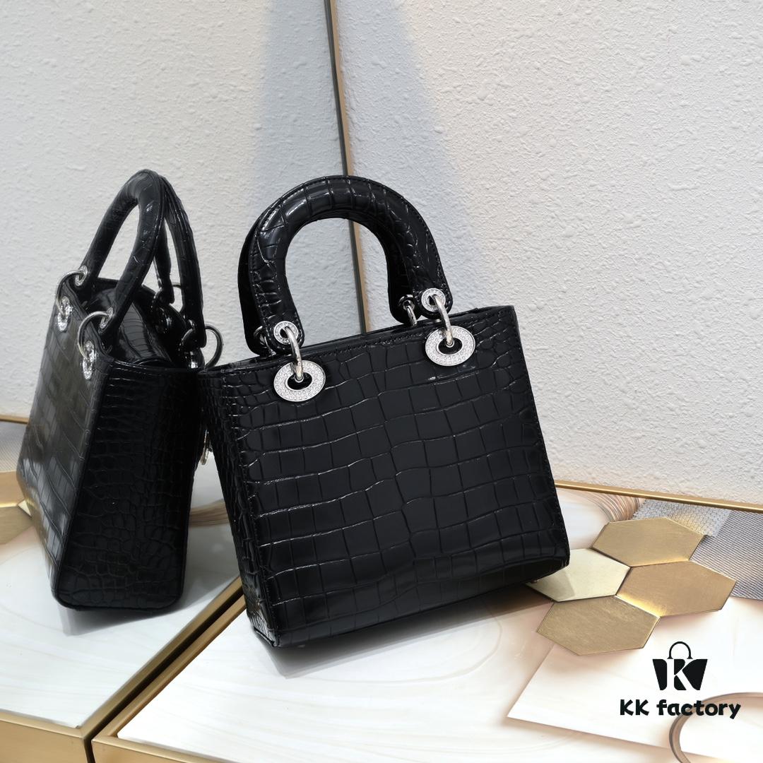 Top Original 🔥 Lady Dior Four Quilted Diamond Princess Bag