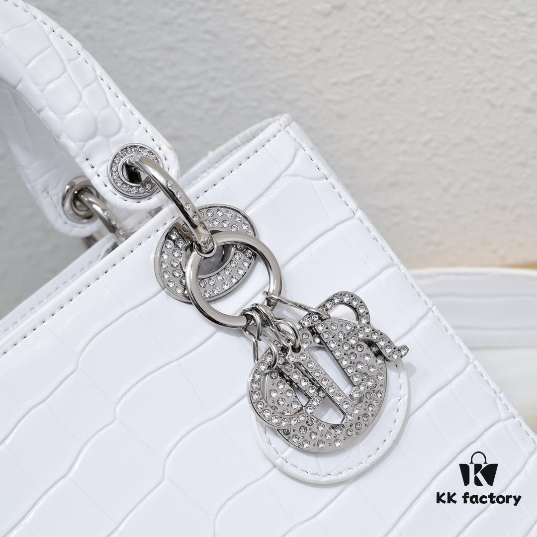 Top Original 🔥 Lady ABCDior Four-Compartment Diamond 💎 Princess Bag