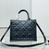 Black Calfskin Dior New Tote