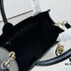 Black Calfskin Dior New Tote