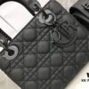 Lady Dior My Four-Compartment Matte Cannage Badge Bag