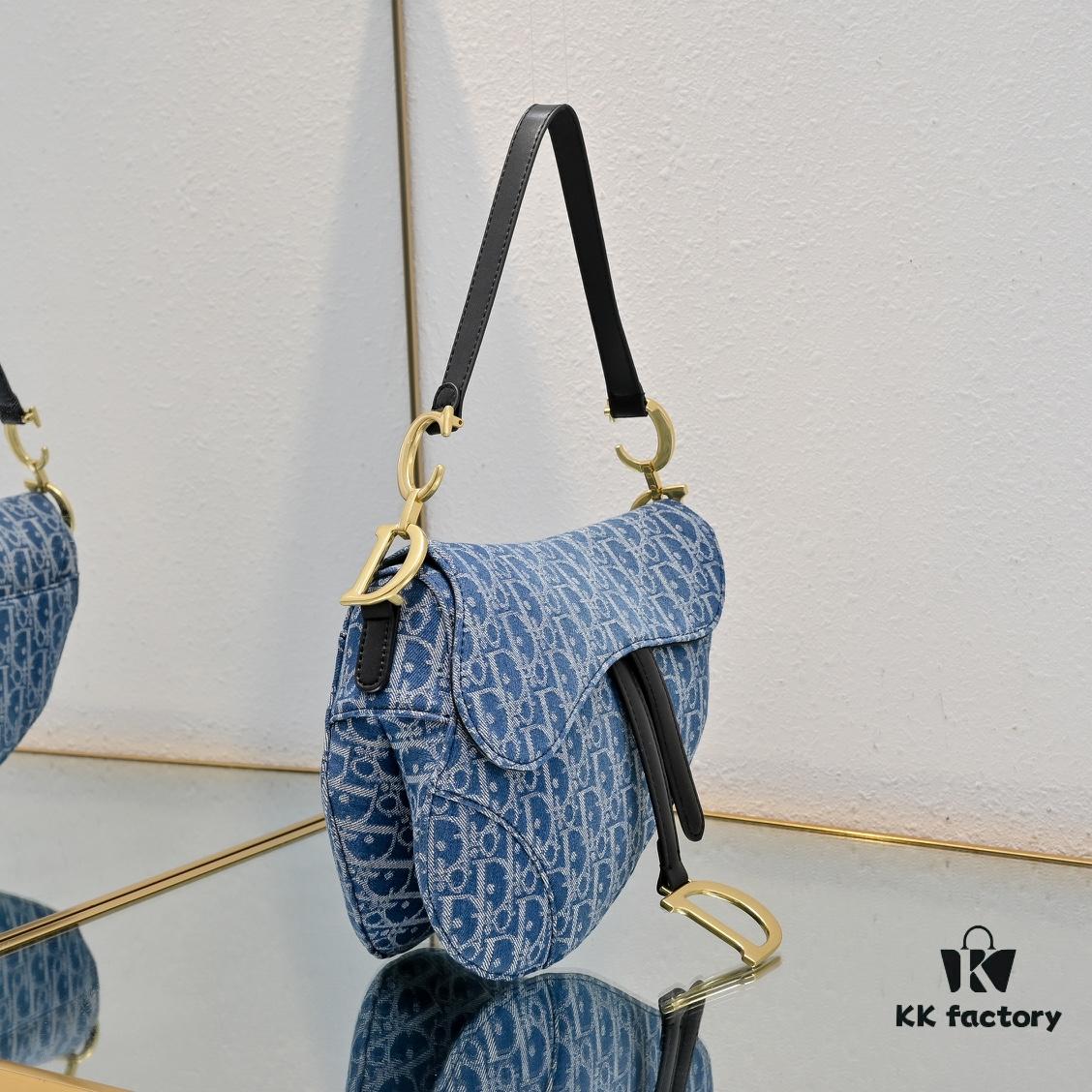 Denim Saddle Bag Original Large Size