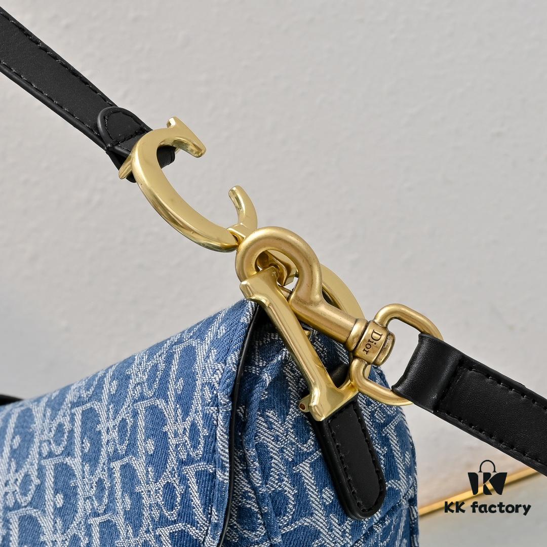 Denim Saddle Bag Original Large Size