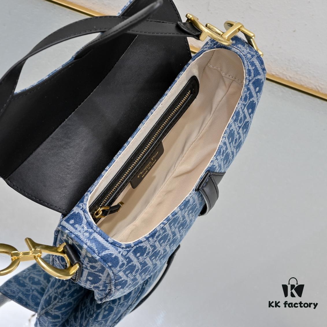 Denim Saddle Bag Original Large Size