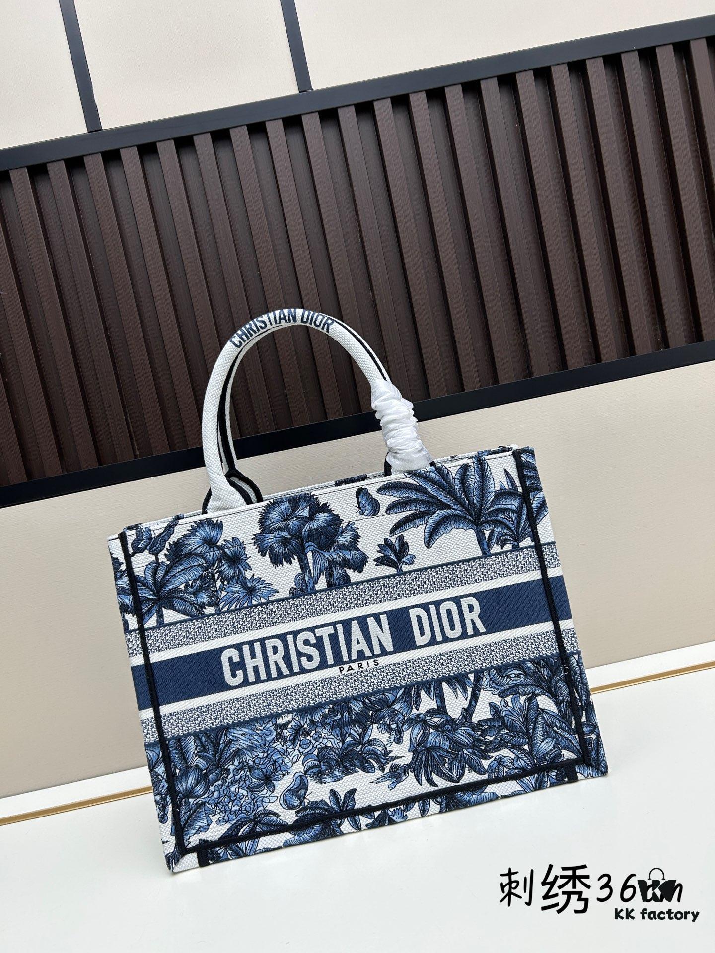 Authentic Dior Book Tote, Large and Medium Size, [Di0r Book Tote]