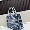 Authentic Dior Book Tote, Large and Medium Size, [Di0r Book Tote]