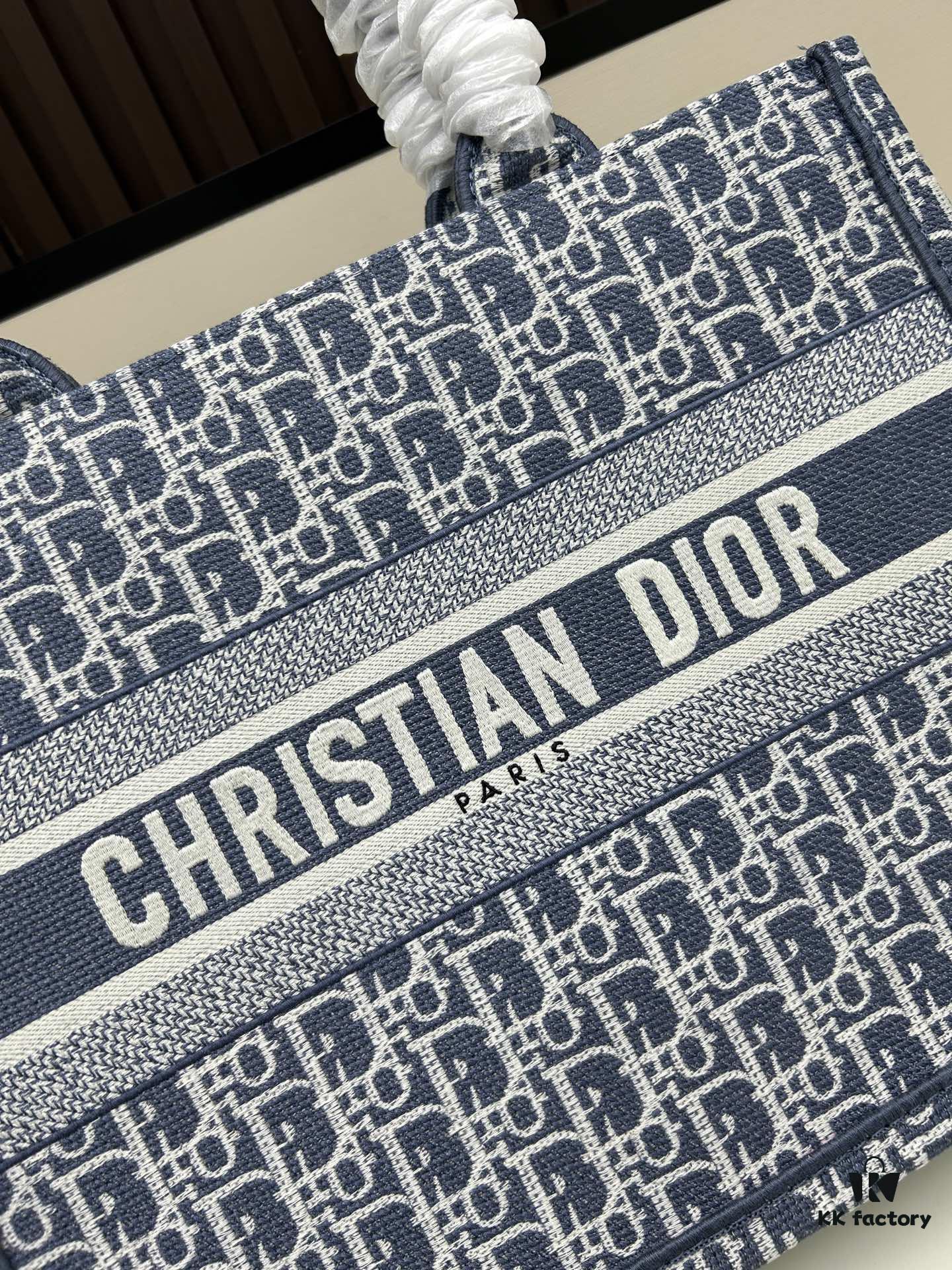 Authentic Dior Book Tote, Large and Medium Size